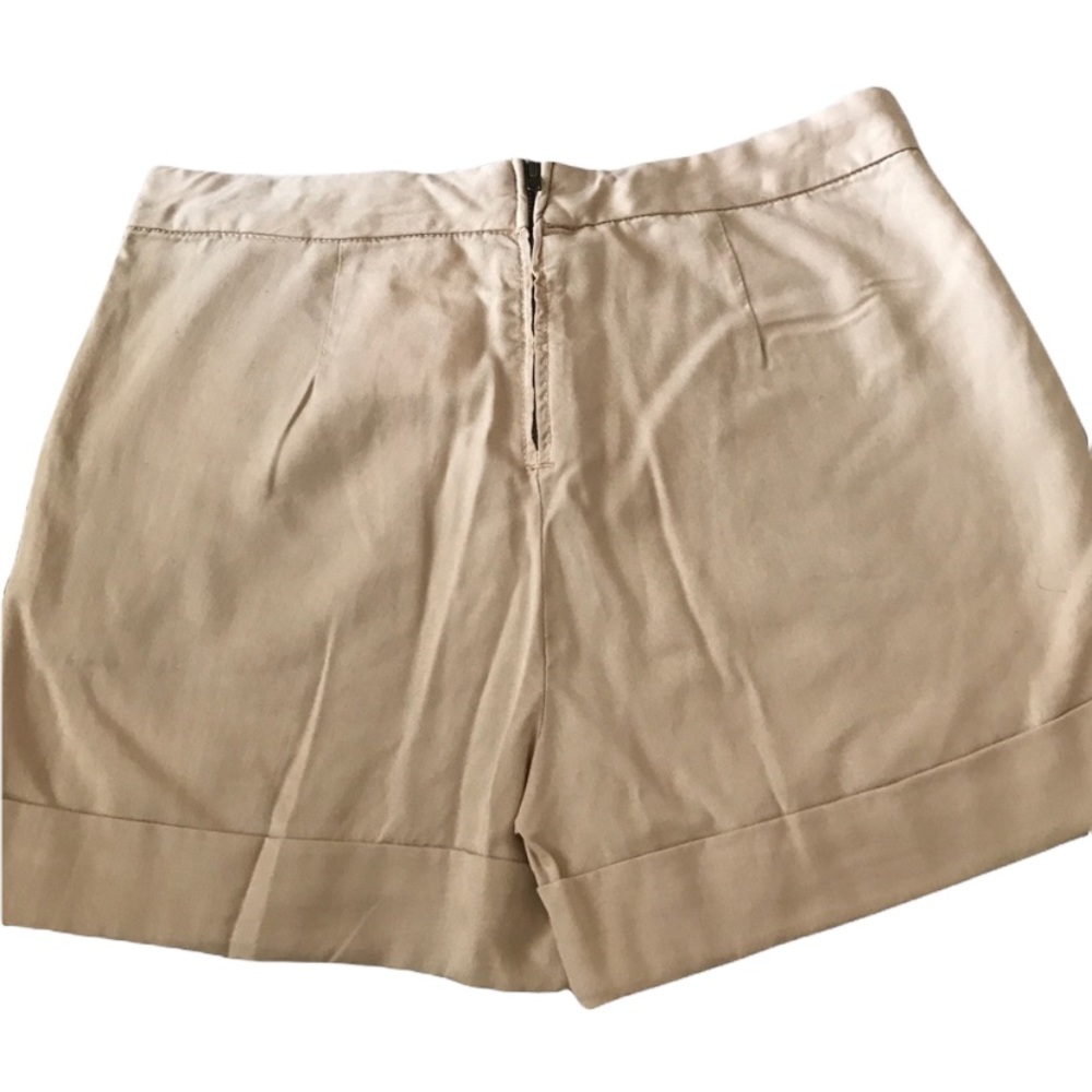 Zara khaki shorts sz S - Picture 3 of 3